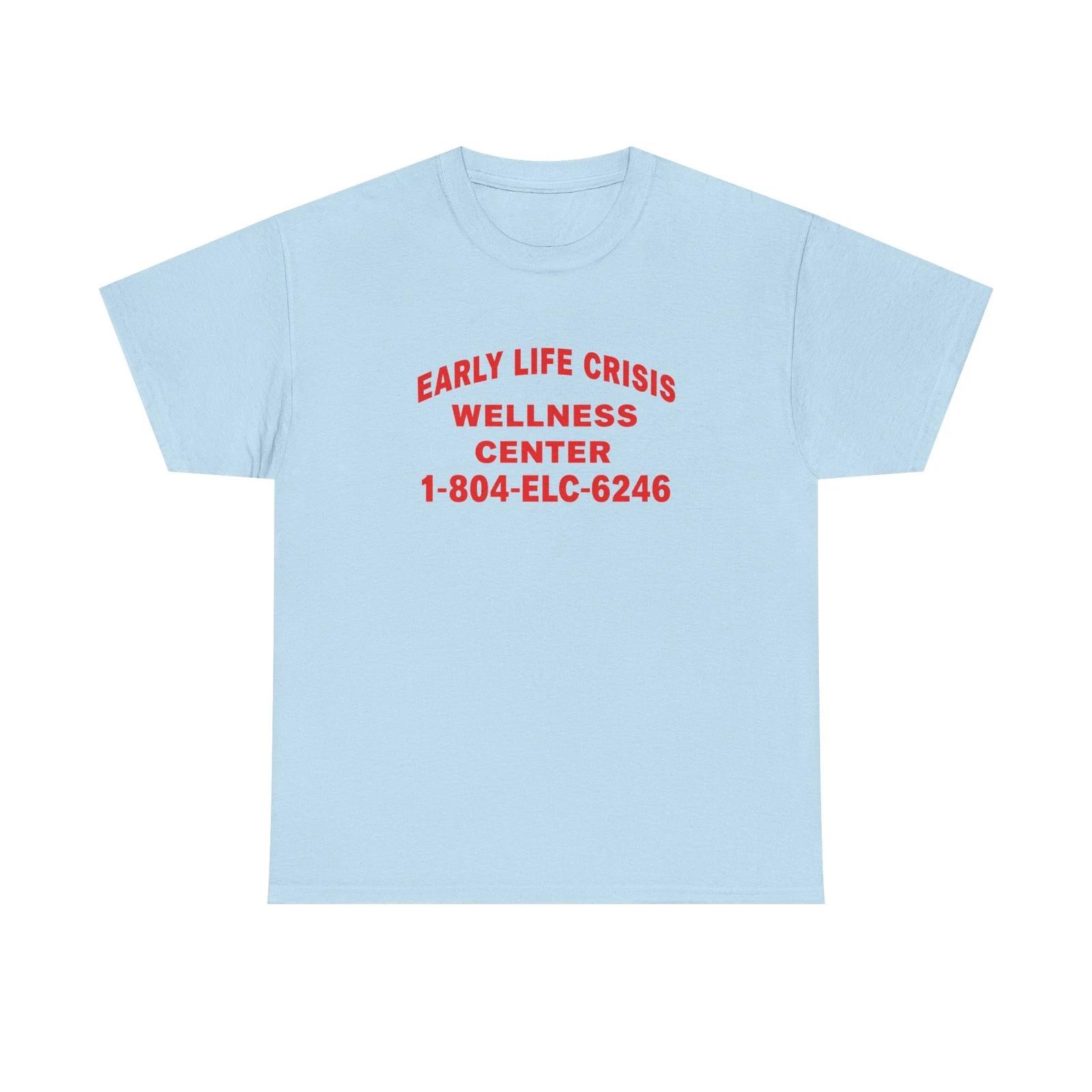 Nettspend Early Life Crisis Wellness Centre Album Merch T-Shirts Tees All Sizes M