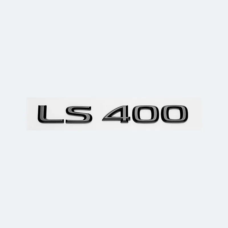 3D Chromowane Błyszczące Czarne Litery ABS LS350 LS400 LS460 LS460L LS500 LS500h HYBRID Emblemat Do Bagażnika Samochodu Lexus Odznaka Naklejka