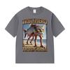 Trulimero Trulichina Lustige Katze Fisch Meme T-Shirts Unisex Unisex Sommer Hohe Qualität Baumwolle T-Shirt Retro Übergroß Kurzarm T-Shirts