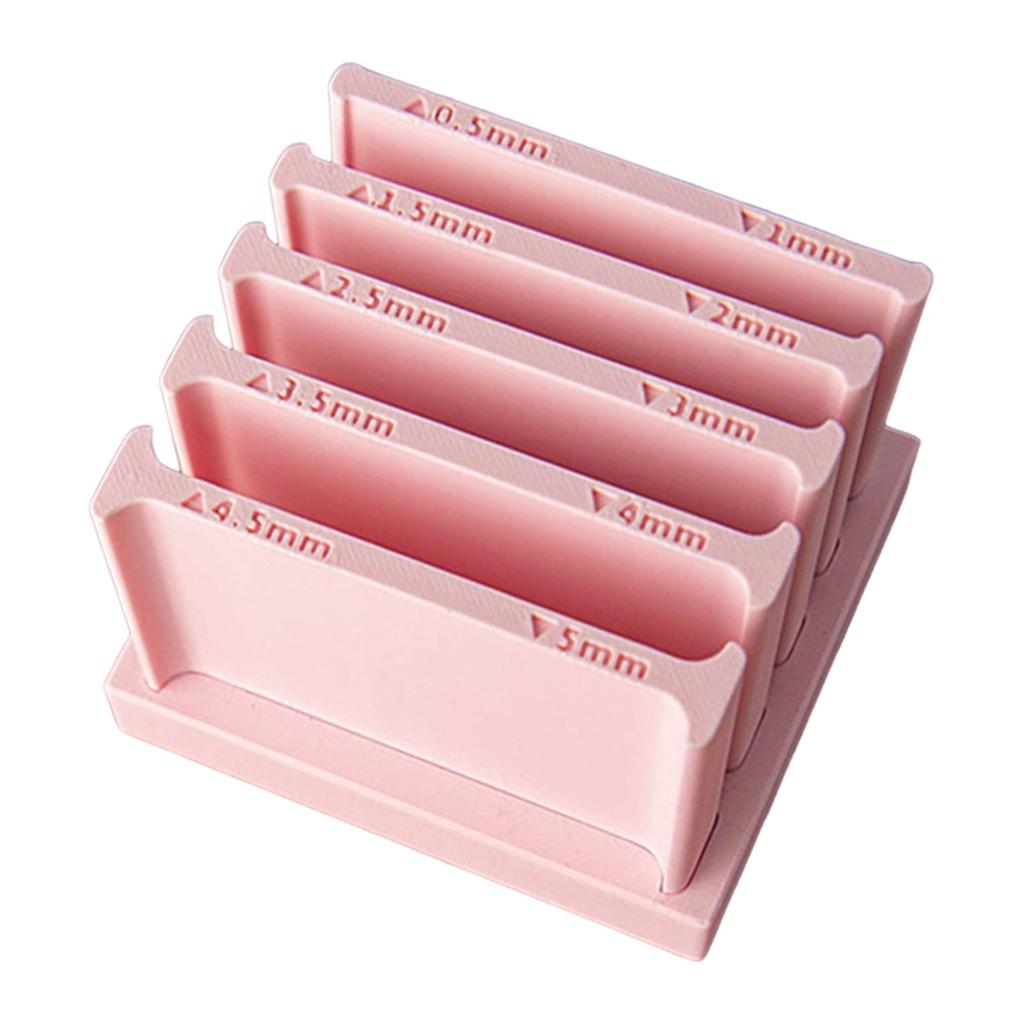 Polymerlera-strängpress för DIY-hantverk med måttmarkeringar