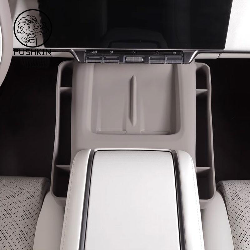 For ZEEKR 7x 2024 2025 2026 Center Console Wireless Charging Rubber Pad Mat Car Interior Modification Accessories