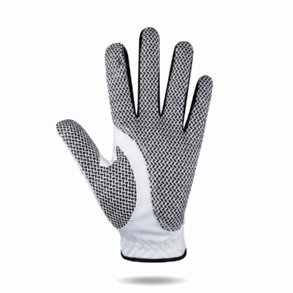 Microfiber Fabric Golf Gloves Silicone Grip Dots Golf Sports Gloves Golf Glove  Golf Practice