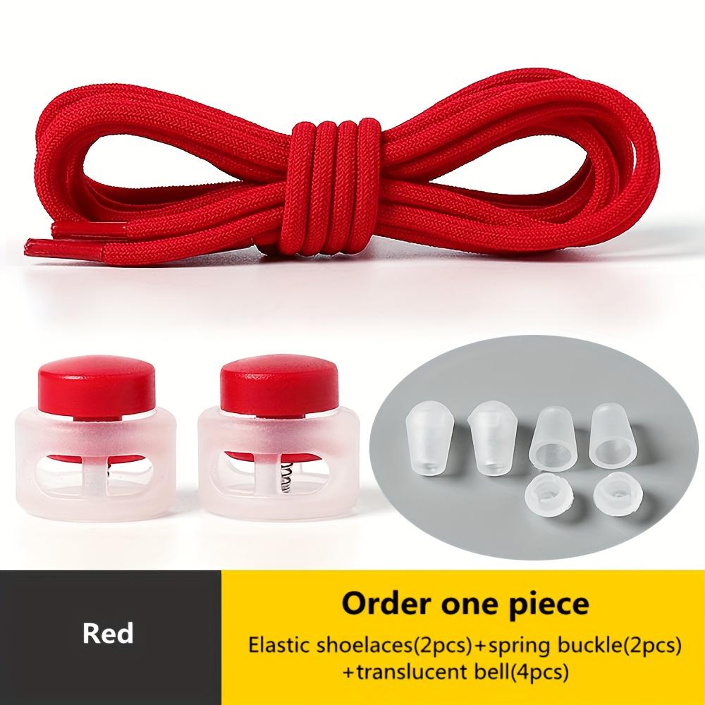1 Pair of Spandex Elastic Shoelaces Suitable for Sneakers, Lazy Tie-Free Adult Universal 39.37inch Length