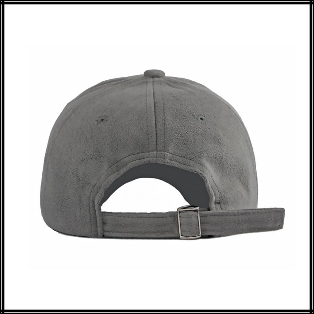 Colorful CZ117 [White Fang] Hat, Cap, Brim, Simple, Plain, Outdoor, Casual, Men's, Women's, (Gray)