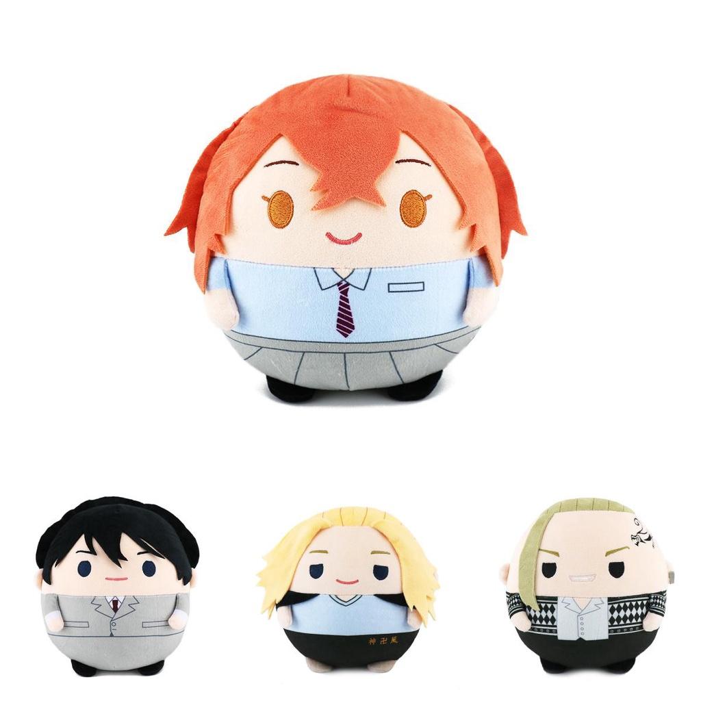 Anime-inspired Tokyo Revengers Plush Toy Collectible And Decorative 20cm Hanagaki Takemichi/mikey/draken/mitsuya Takashi/tachibana Naoto Pillow