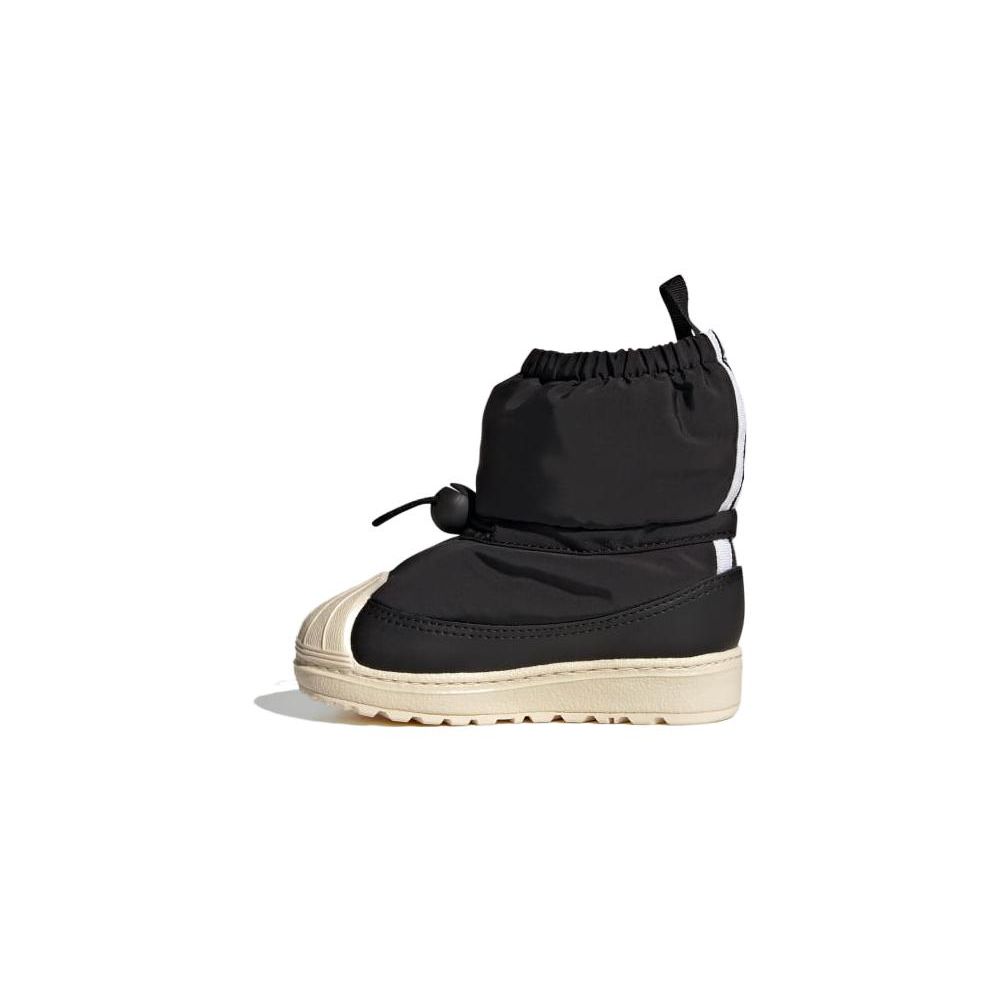 Adidas Shock Absorbing Durable High-Top Walking Shoes Baby Shoes Black ID9465