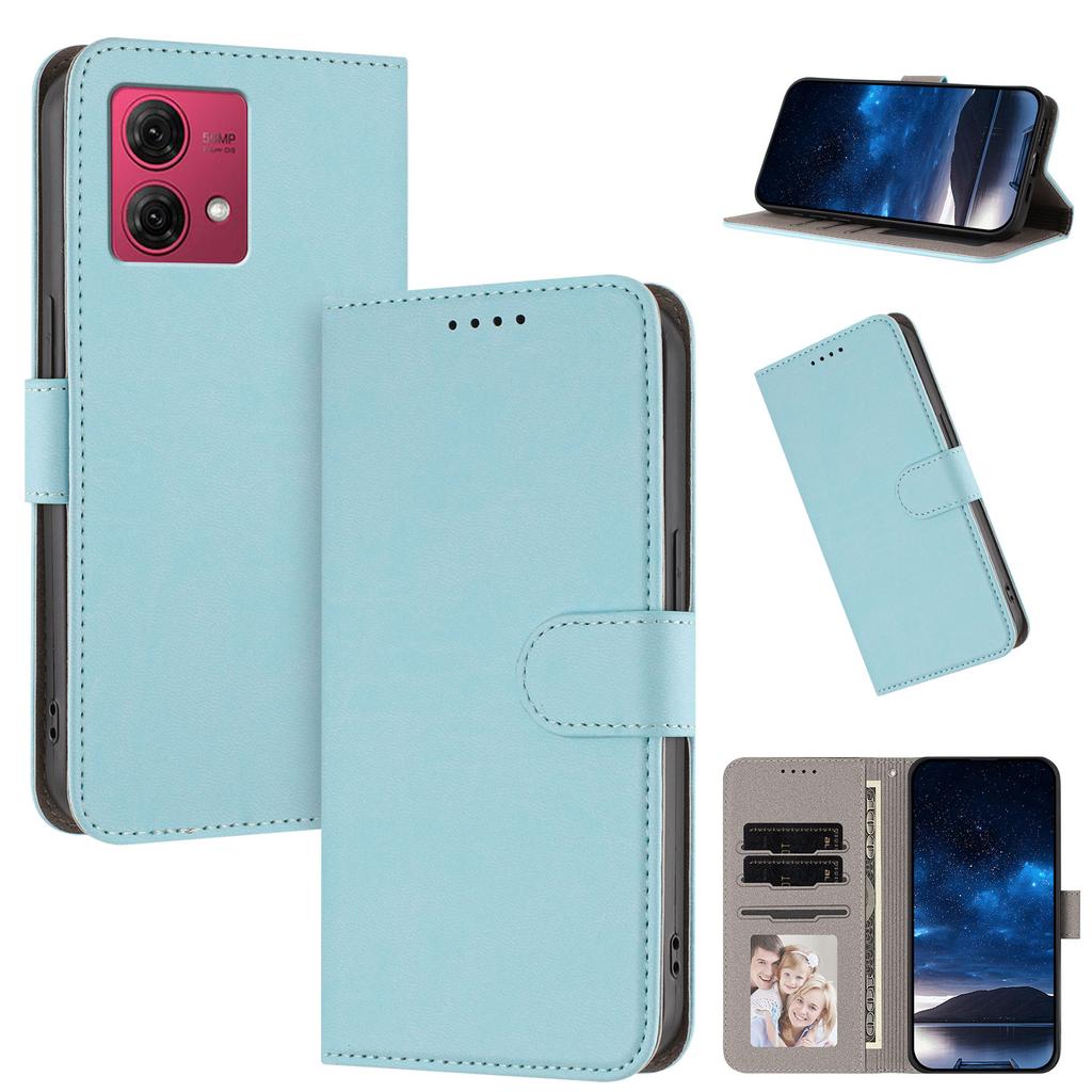 Classic Flip Wallet Luxury Leather Magnetic Photo Frame Case For Motorola Moto G84 G64 G64Y G54 G54 Power G34 G24 G14 G04S Cover