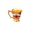Home Metal White Wine Cup Alloy Pattern Gem Decorative Wine Set A Variety of Options