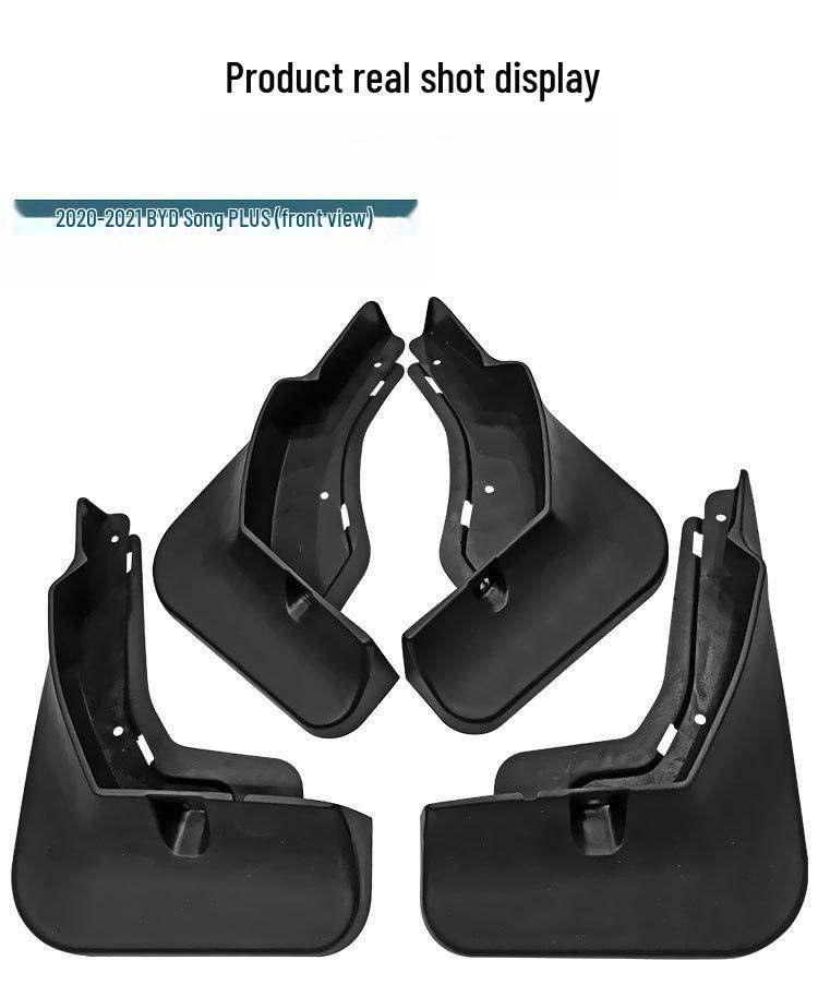 BYD Song PLUS 2020-2021 Mud Flaps - Soft Tire Mudguards