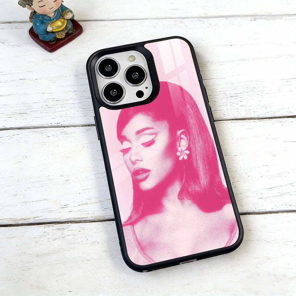 Ariana Grande Phone Case For iPhone17,16,15,14,13,12,11 Plus,Pro Magnetic For Magsafe Wireless Charging