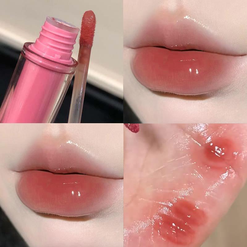 Moist and Tender Water Gloss Mirror Lip Glaze Spring Day Ambience Water Toots Plain Make-up White