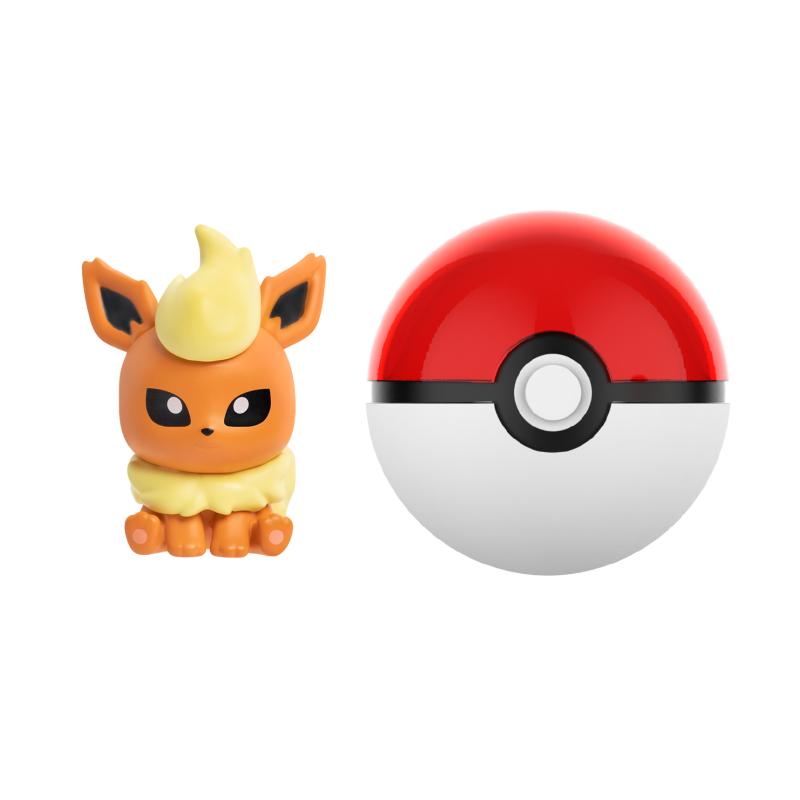 Pokemon Anime Blind Box Poke Ball Action Figures Sylveston Umbreon Vaporeon Mini Dolls Funism Genuine Model Ornament Toys Gift