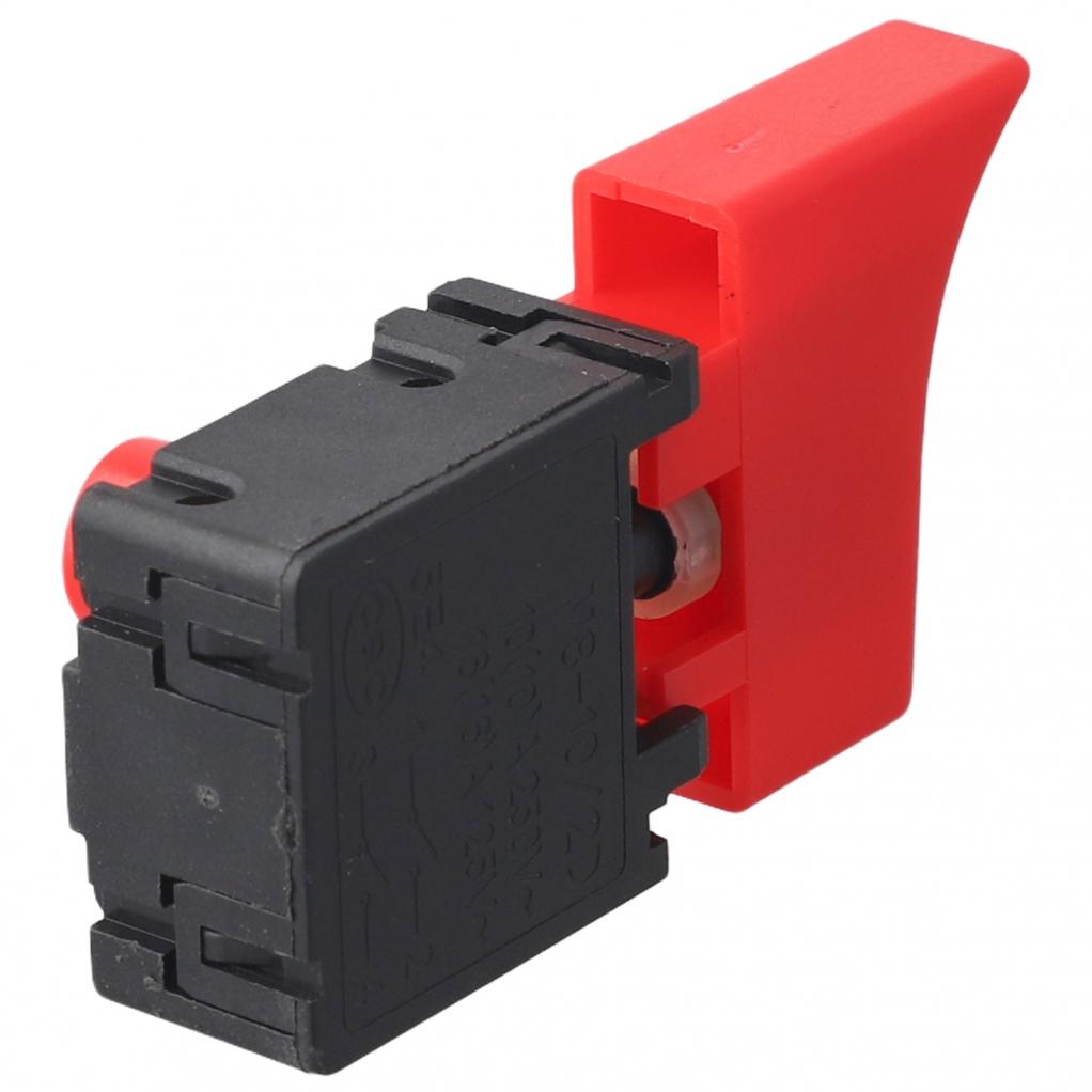 Easily Operable Electric Power Tool Switch For Use in 125 Type Angle Grinders