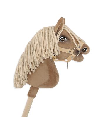 Hobby Horse A4 Horse Halter, Fastened, Small - Beige