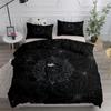 Gothic Spiderweb Duvet Cover Set King Queen Double Full Twin Single Bed Linen Set
