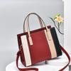 2026 New Fashion Women's Bag Single-shoulder Cross-body Women's Bag Street Trend Splicing Handbag