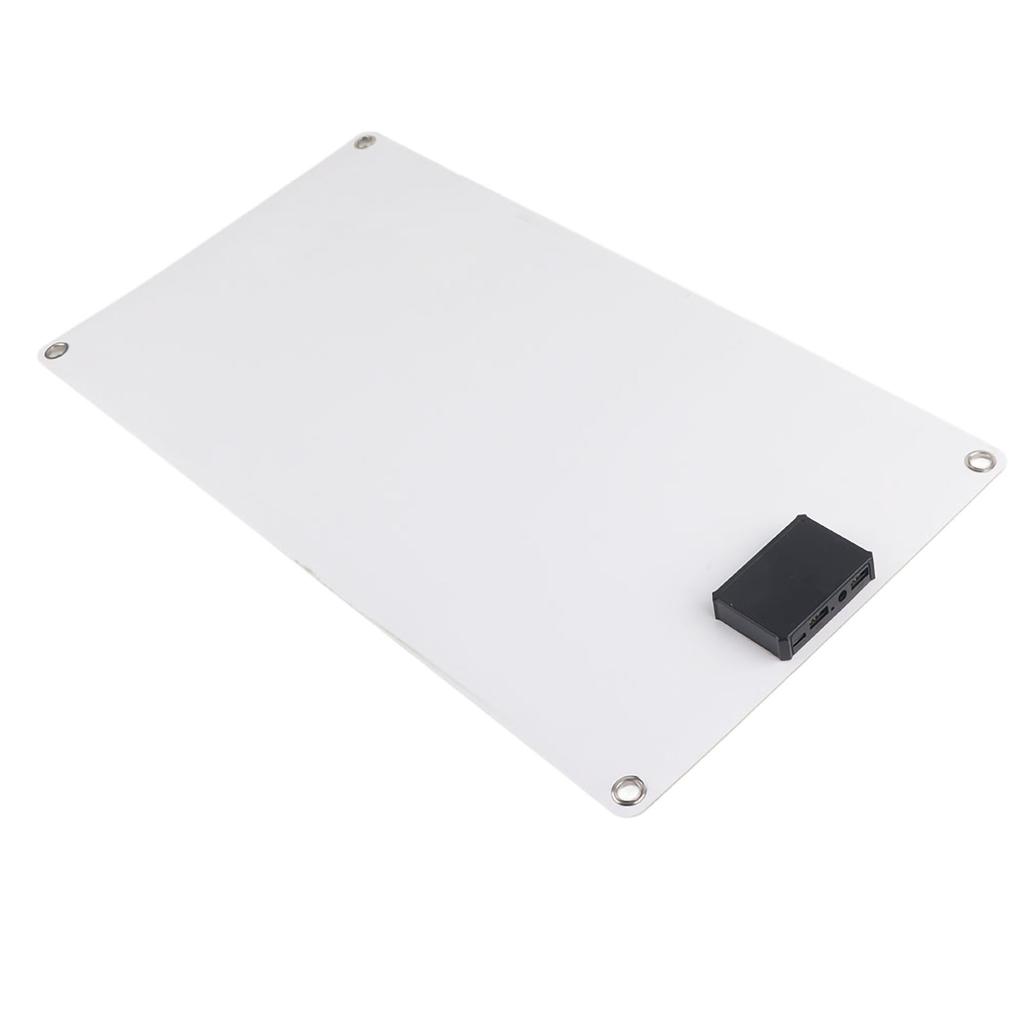 25W 18V Tragbares monokristallines Silizium-Solarpanel mit Dual-USB-Ladefunktion für leichte Autoboote