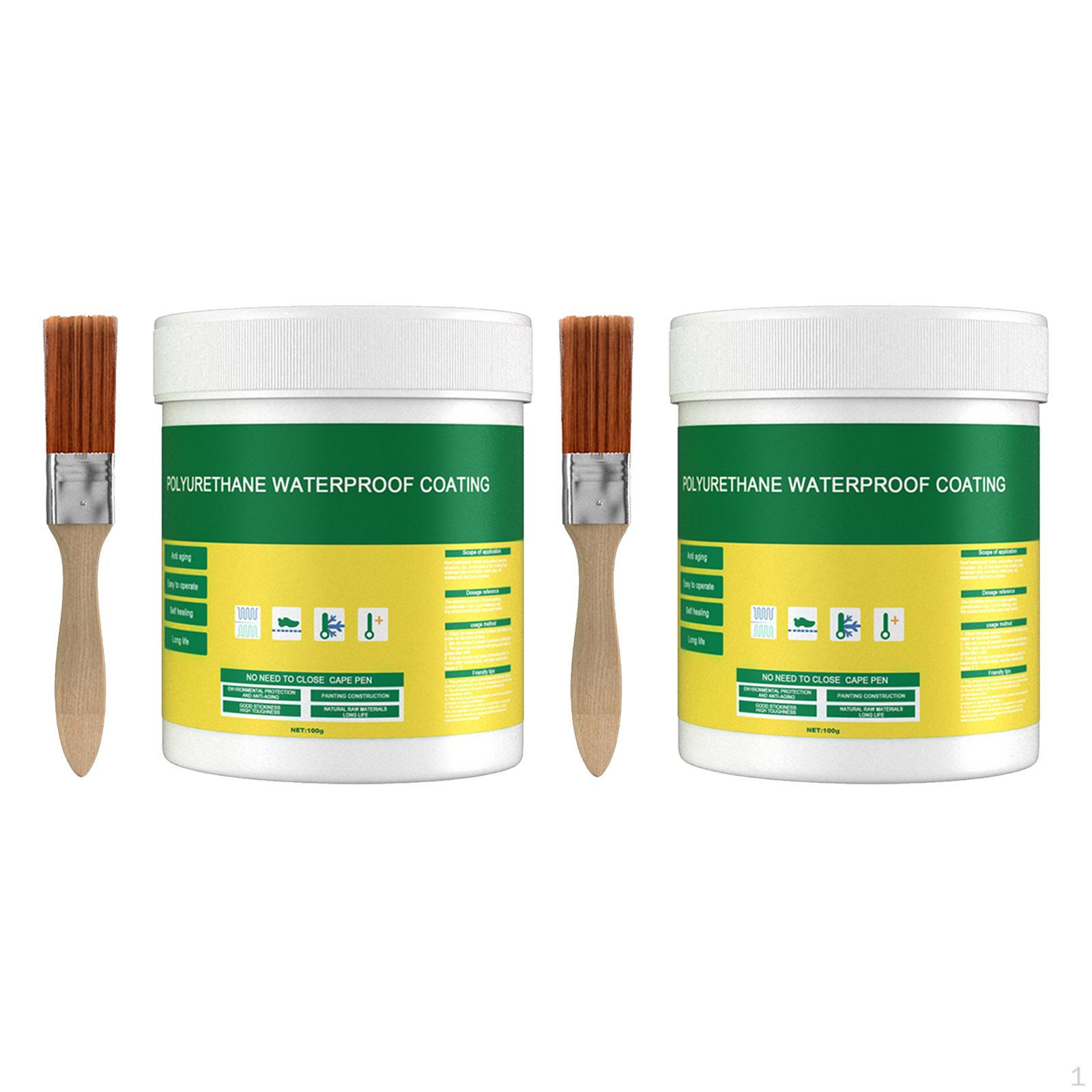

2x Waterproof Sealant Sealer Glue Repair Broken Surfaces for Outdoor Floor Tiles Bathroom