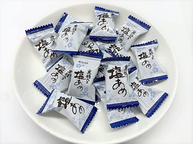 Kasugai Seika A Brown Sugar Salt Candy 79g x 12 bags