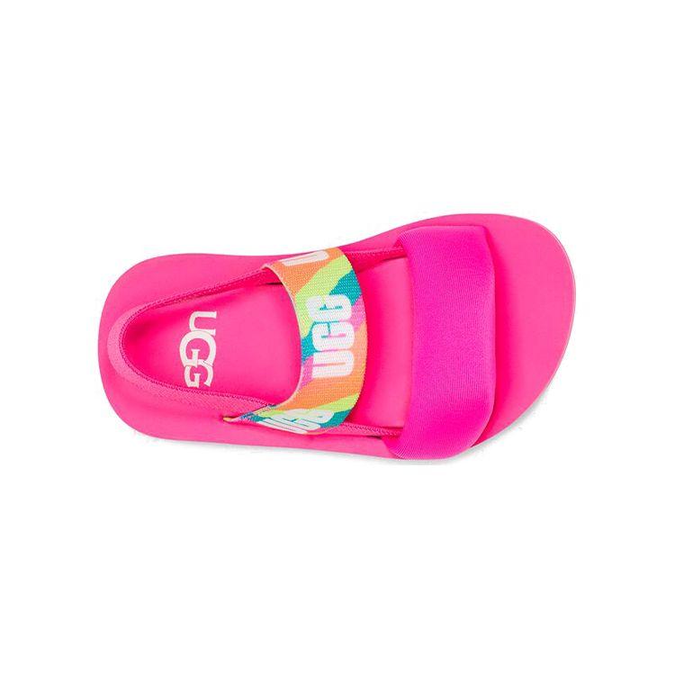 UGG Zuma Slide Comfortable Lightweight Nylon Sandals Baby Sandals Pink 1126970T-TYPN