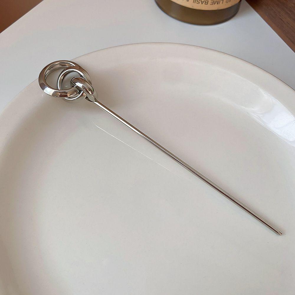 

Ball Hollow Bridal Round Korean Hanfu Hairpins Chinese Hair Fork Metal Hair Clip Women Hair Sticks round