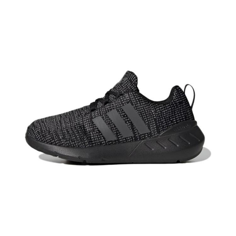 (PS) adidas Swift Run 22 Black Grey Kids GY3008 EU 28.5
