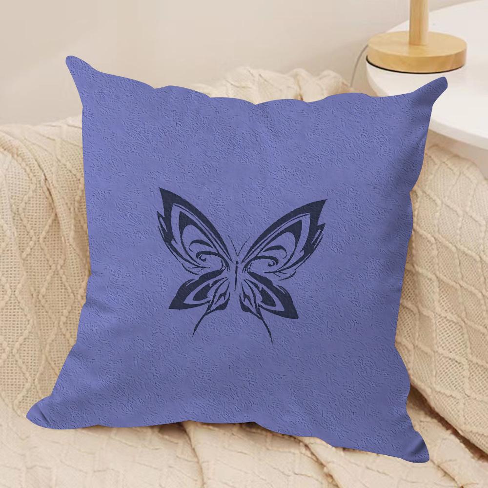 TV series NNevertheless Cushion Cover Silky Short Plush Sofa Pillow Cover Hidden Zipper Soft Dustproof Case for Home Decor