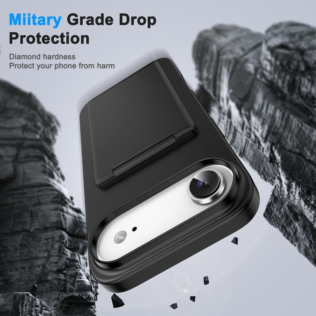 New Product for IPhone17Air Frosted Card Holder Holder 16 Phone Case 15Pro Anti-Scratch 14 Phone Protective Cover