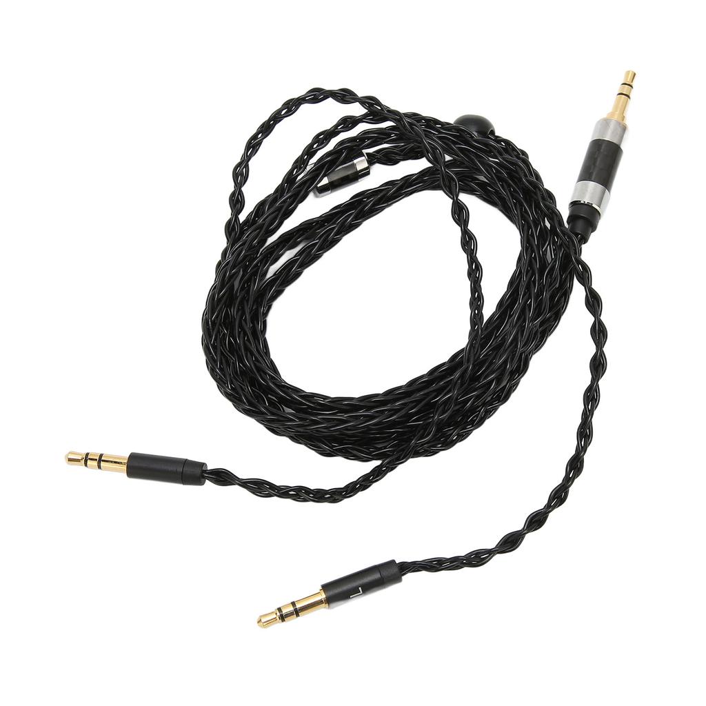Headphone Cable Replacement 8 Core Silver Plated Sound Cable Replacement for MDR Z7 Z1R 3.5mm Stereo