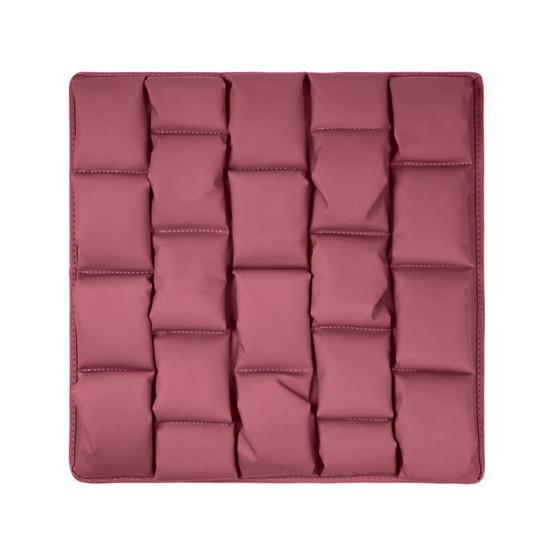 Car Seat Cushion Breathable Nappa Leather with Cloud Honeycomb Pressure-Reducing Comfort Design for All-Season Fit Multiple Colors