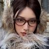 Customization Myopia Glasses for Women Trendy Cat Eye Near Sight Eyeglasses Blue Light Blocking Optical Minus Eyewear