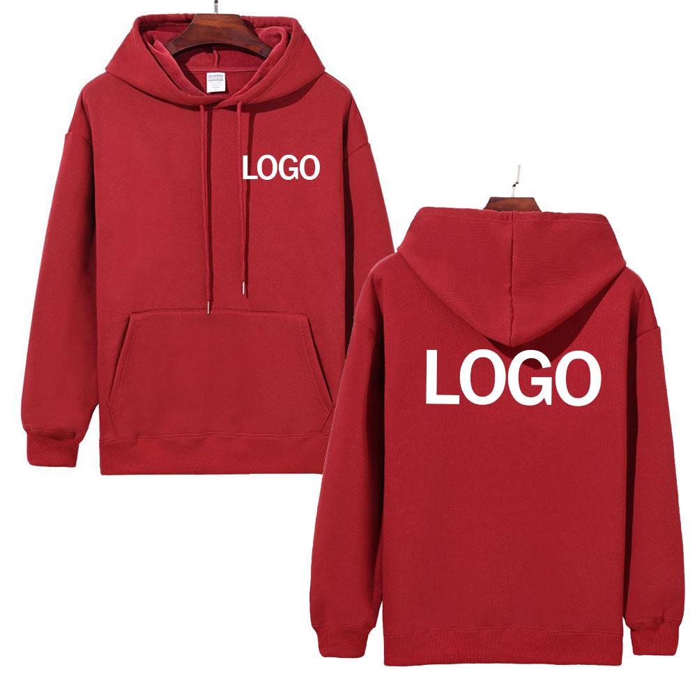 Heavy Men's and Women's Autumn and Winter sweatshirts velvet warm Hoodies customise your logo DIY01 Sweatshirts
