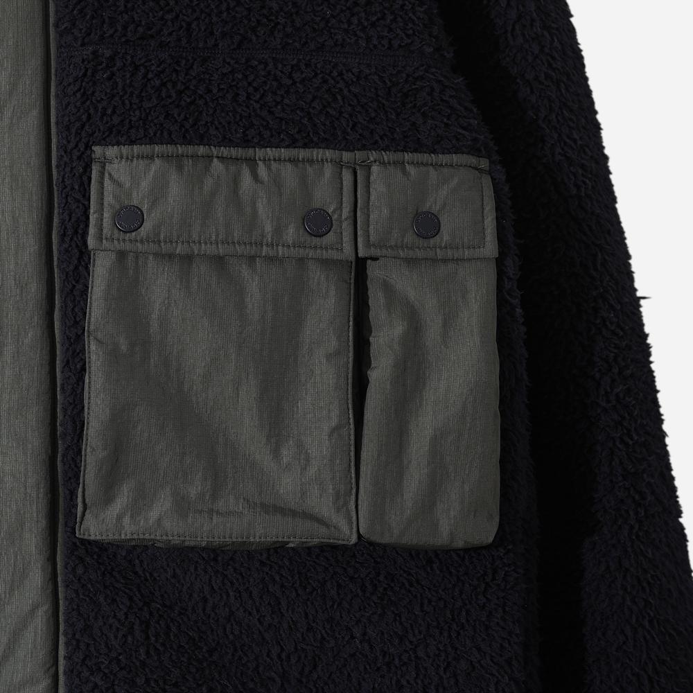Dod Bark Fleece Utility Jacket (Navy)