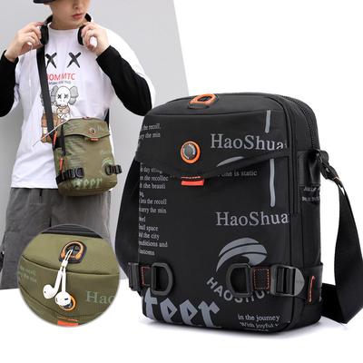 Borsa a Spalla Sportiva Outdoor per il Tempo Libero da Uomo Borsa a Tracolla Hip Hop alla Moda Zaino Impermeabile per Telefono Cellulare