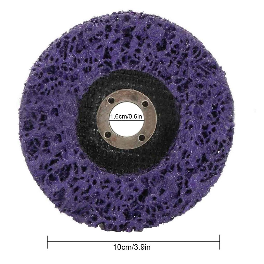 Strip Disc Household Accessories Durable Stable Performance Convenience Angle Grinders Practical Friction Aluminum Wheel