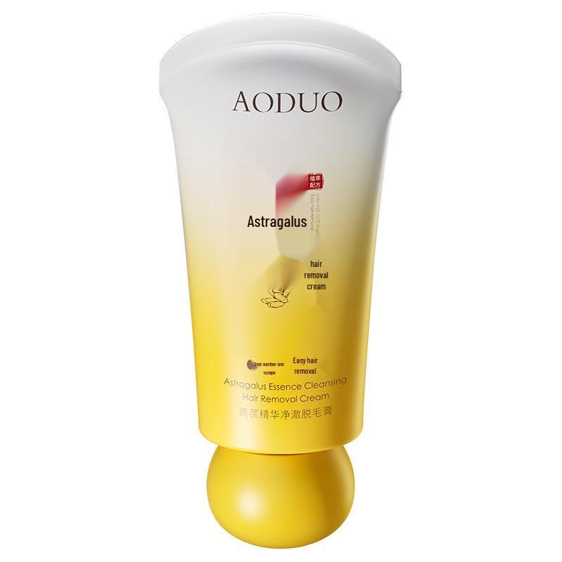 Astragalus Depilační krém - Jemný a nedráždivý, Rozjasňuje a hydratuje, pro depilaci podpaží a nohou bez černých teček.