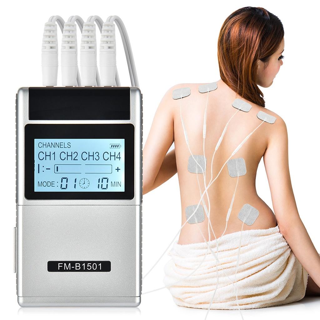 20 Gears Digital Therapy Full Massager Pain Relief Acupuncture Electrical TENS Machine Portable Pulse Massager