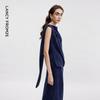 Langzi French Style Sleeveless Top & Skirt