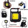 1PC Mini LED COB Flashlight, Rechargeable Keychain Small Flash Light, Portable Emergency