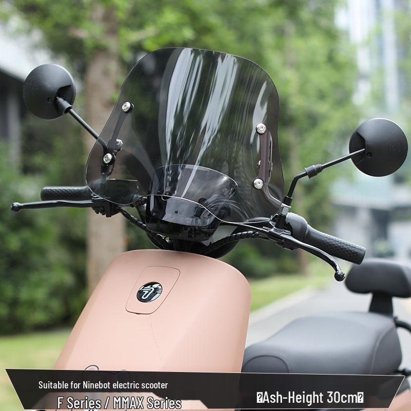 Front Windshield for Ninebot No. 9 Electric Scooter: Compatible with N and M Series