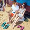 Herren Rutschfeste Sommer Flip-Flops: Lässige Gummi-Zehentrenner-Sandalen für draußen
