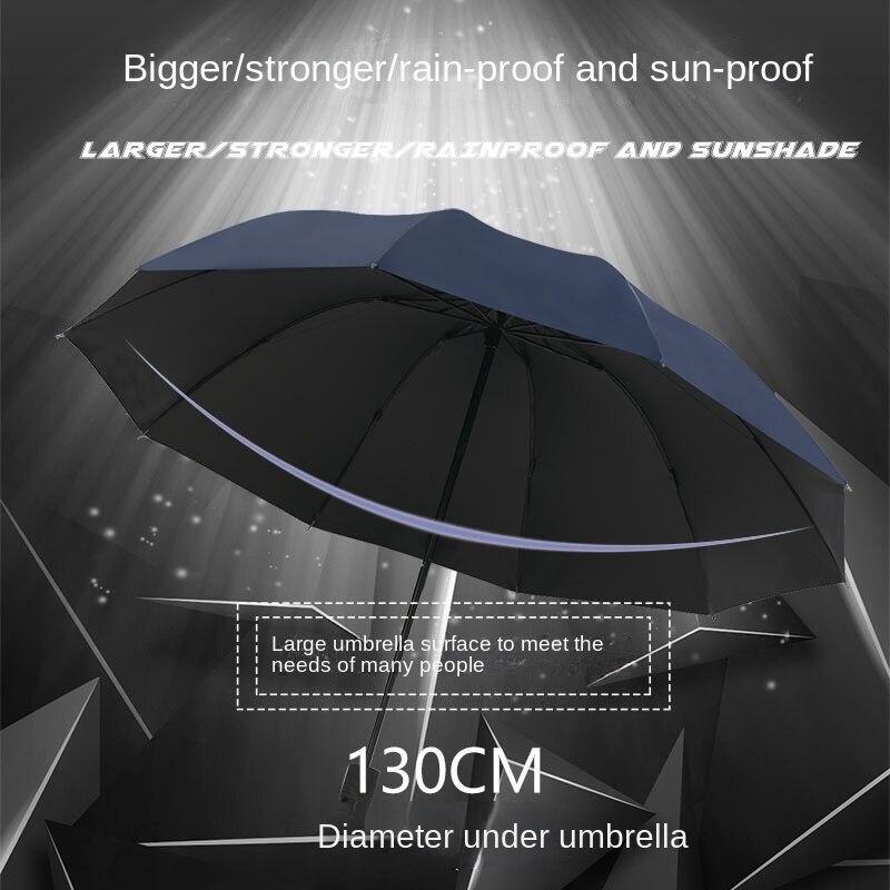 Ombrello Grande Automatico Jexmigo – 110 Cm Di Copertura, Antivento, UPF 50+, Leggero 305g, Per Viaggio E Golf