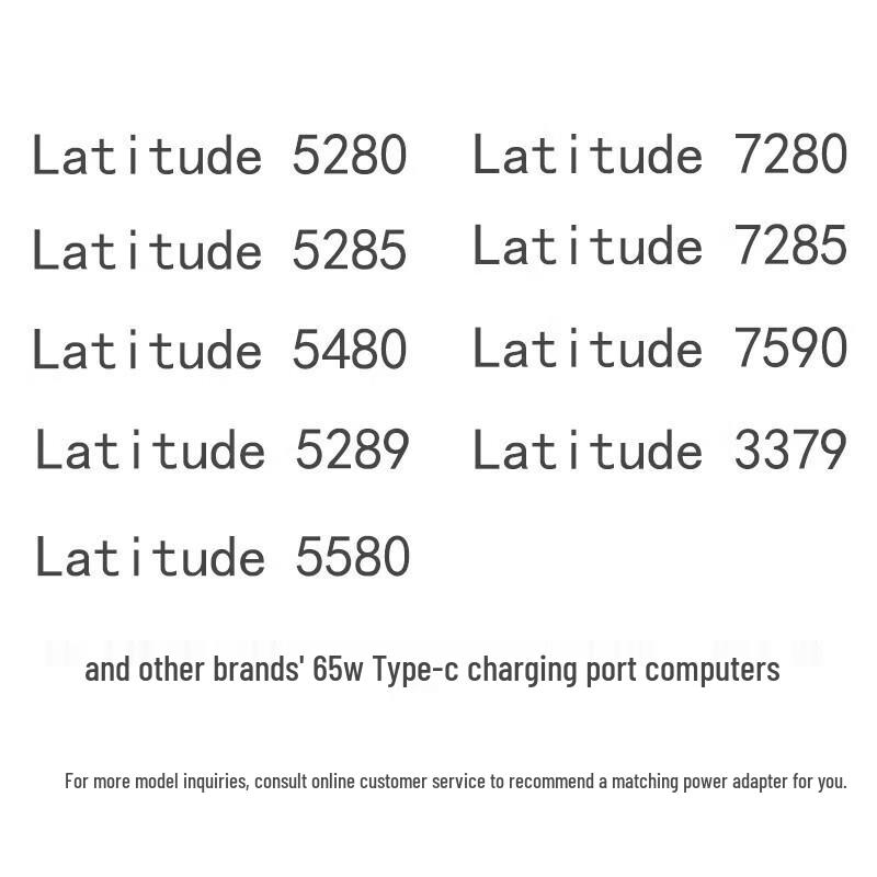 Dell 65W Type-C Laptop Power Adapter