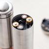 Ruhan Electric Stainless Steel Pepper Grinder Set with Stand