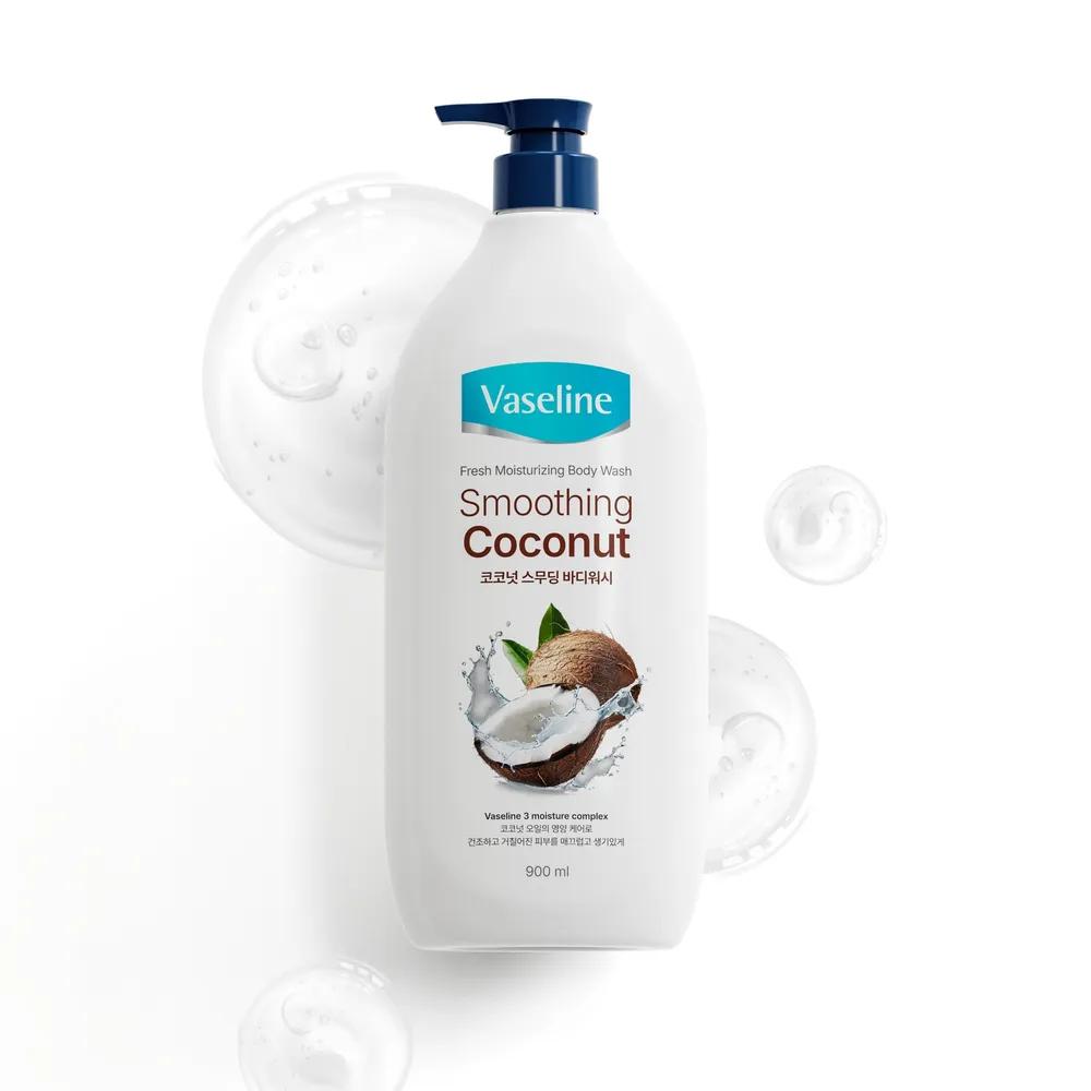 Vaseline Fresh Moisturizing High-Moisture Body Wash 900ml * 3