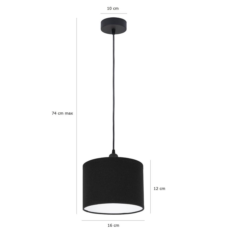 Lampa tornado am1 czarny