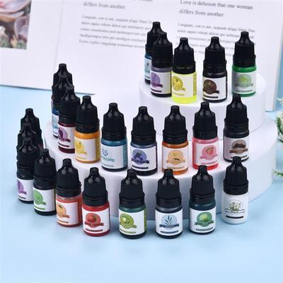 5ml Płynny barwnik do żywicy epoksydowej, barwnik DIY, żywica epoksydowa UV, forma do tworzenia biżuterii, akcesoria, barwnik