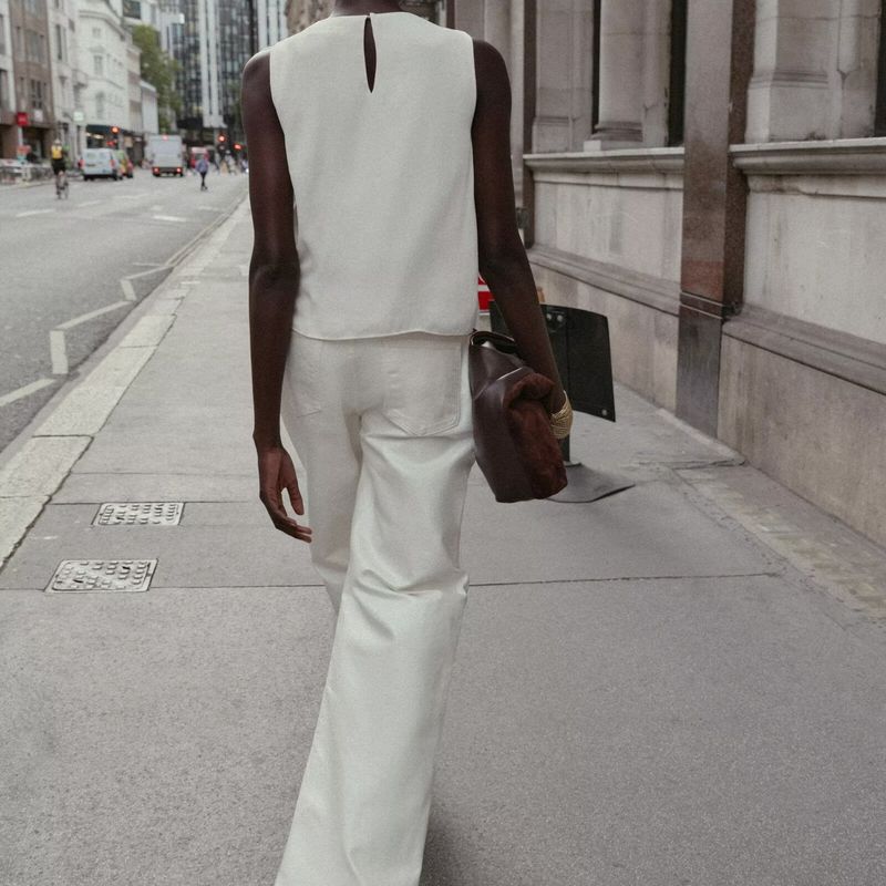 Za New Fall Women's Clothing 2025 Fashion Wind Fashion Street Silk Satin Texture Ruffle Top 83129457