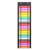 Vinyl Storage Holder Hanging Bag Vinyl Roll Storage Rack  Thermal Transfer Film Organizer Hanging Pocket Behind The Door 48Grid