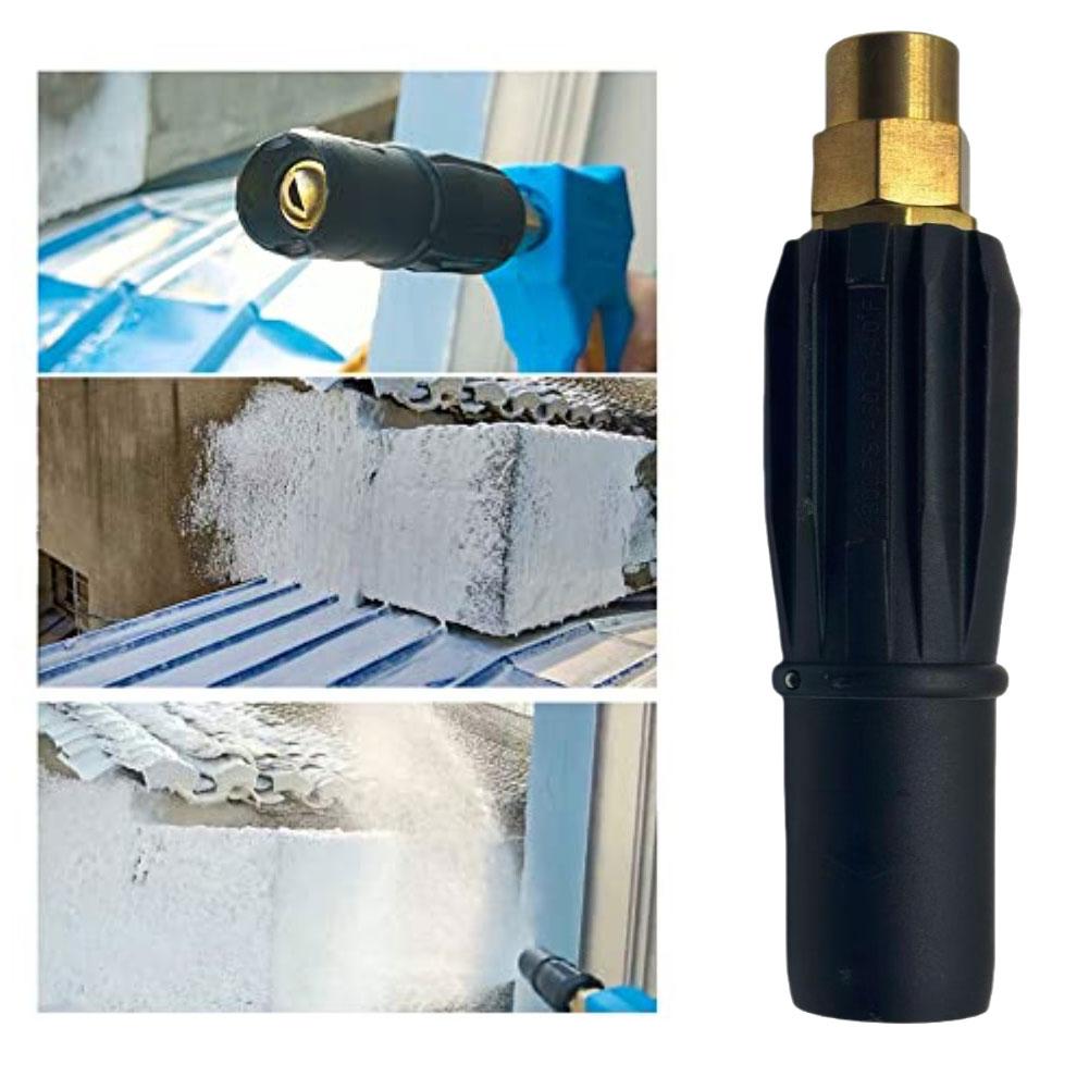 

1 шт. Насадка для мойки высокого давления Латунная веерная пенообразующая насадка Самозаливная насадка Для очистки фермы Домашнего использования China Mainland